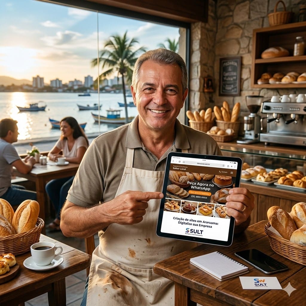 Criação de sites em Araruama: Como digitalizar sua empresa local e parar de perder clientes