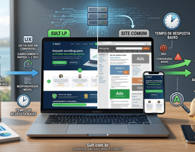 Criação de landing page de alta conversão