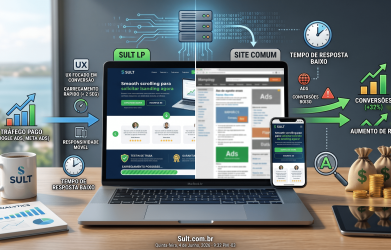Criação de landing page de alta conversão